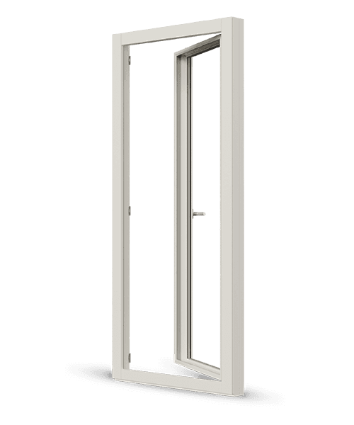 Fönsterdörr 2+1, inåtgående