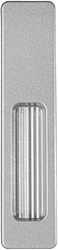 Standard fingergrepp silver